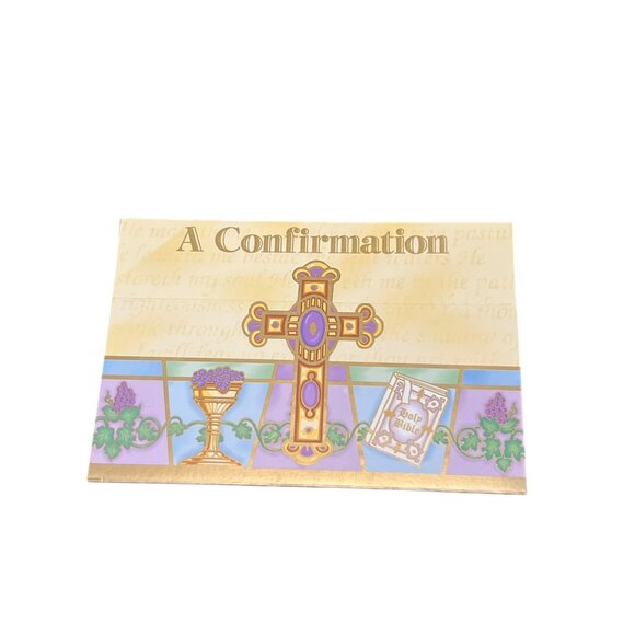 Set of 16 A Confirmation Cards Invitations Fold Over No Envelopes New Unused - Picture 2 of 4